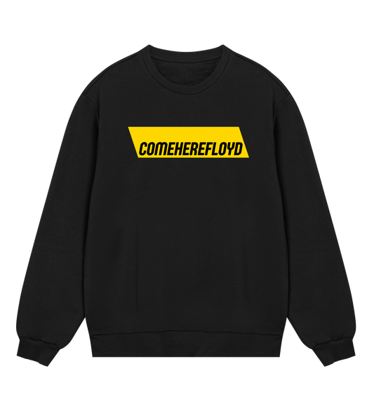 comeherefloyd parallelogram (regular) sweatshirt - men - off black