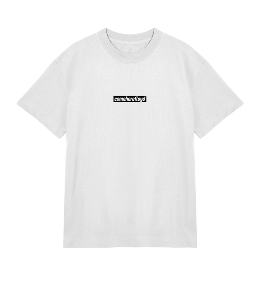 comeherefloyd s-box logo prime (boxy) tshirt - men - off white