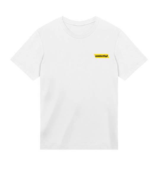comeherefloyd parallelogram s-logo prime (regular) tshirt - men - off white
